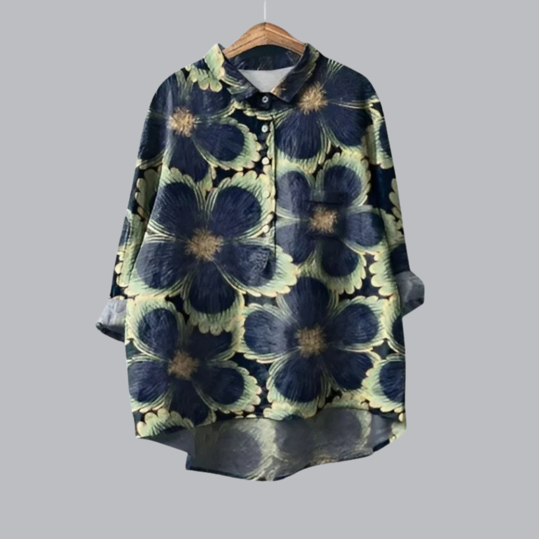 Cordelia | Blusa floreale classica