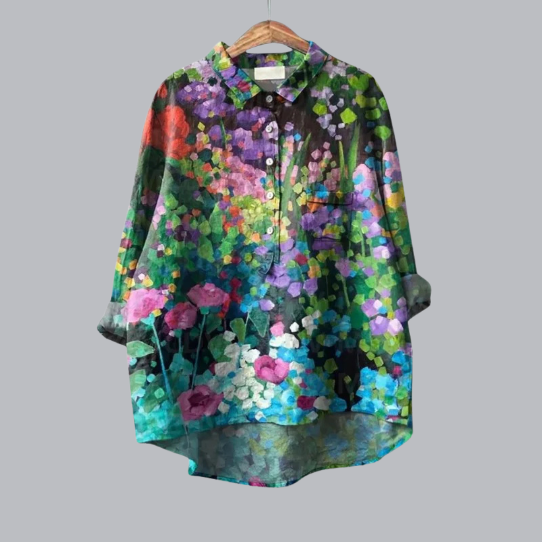 MINA | Blusa floreale classica