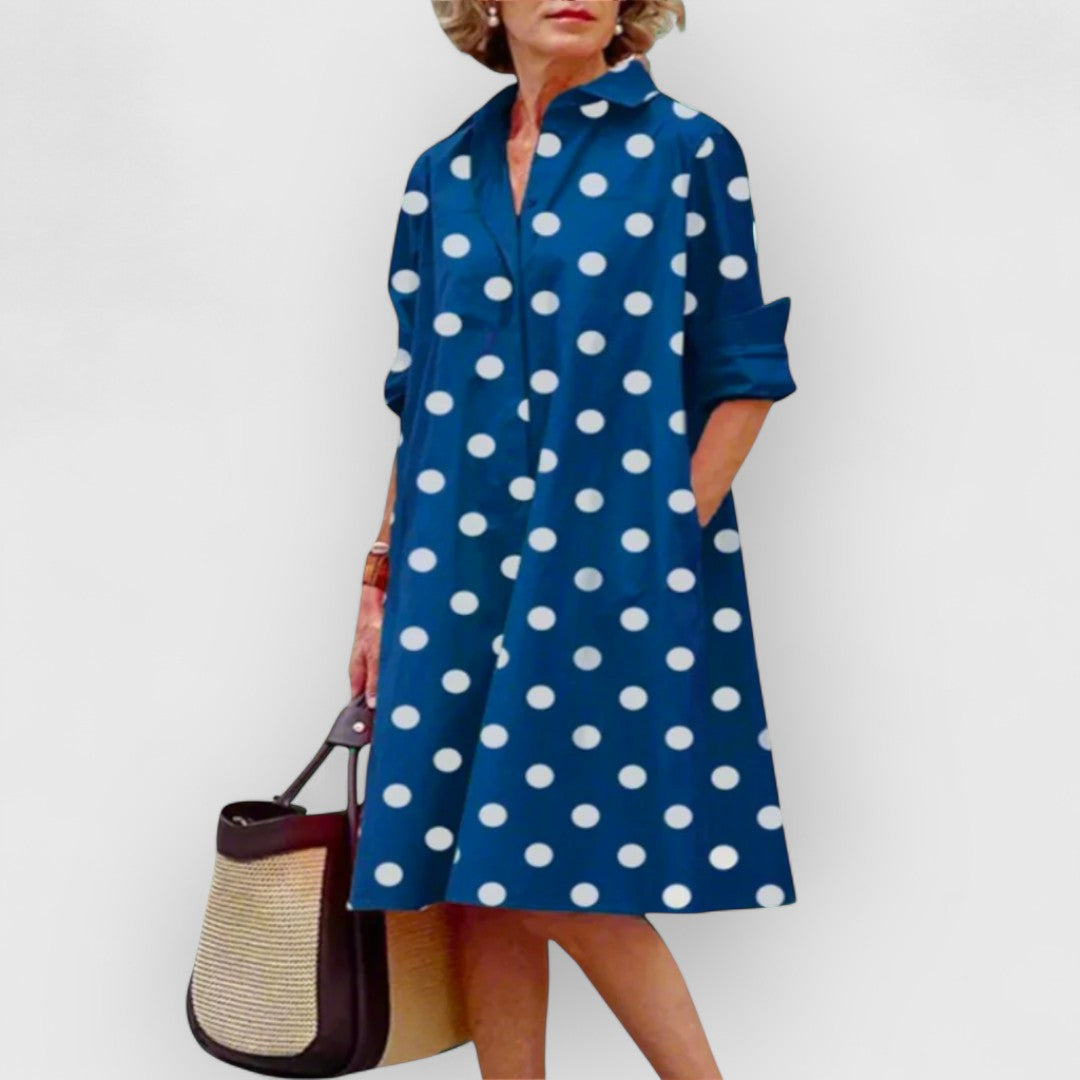 Emilia | Abito Premium con Pois