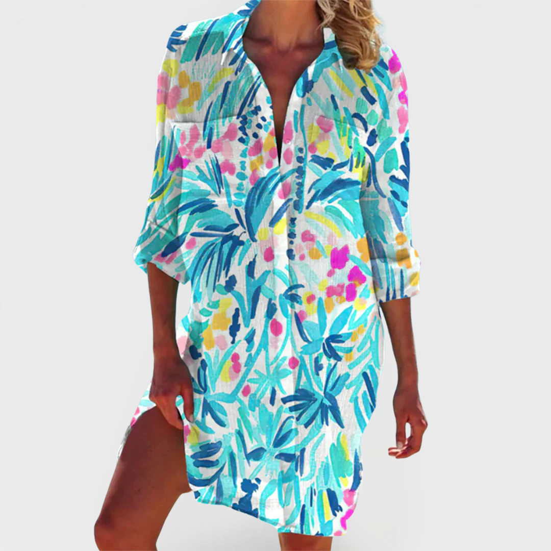 MARTINA | ABITO CAMICIA ESTIVO LEGGERO