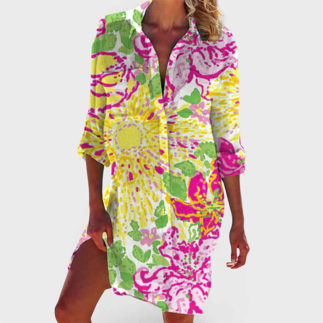 SERAFINA | ABITO CAMICIA ESTIVO LEGGERO