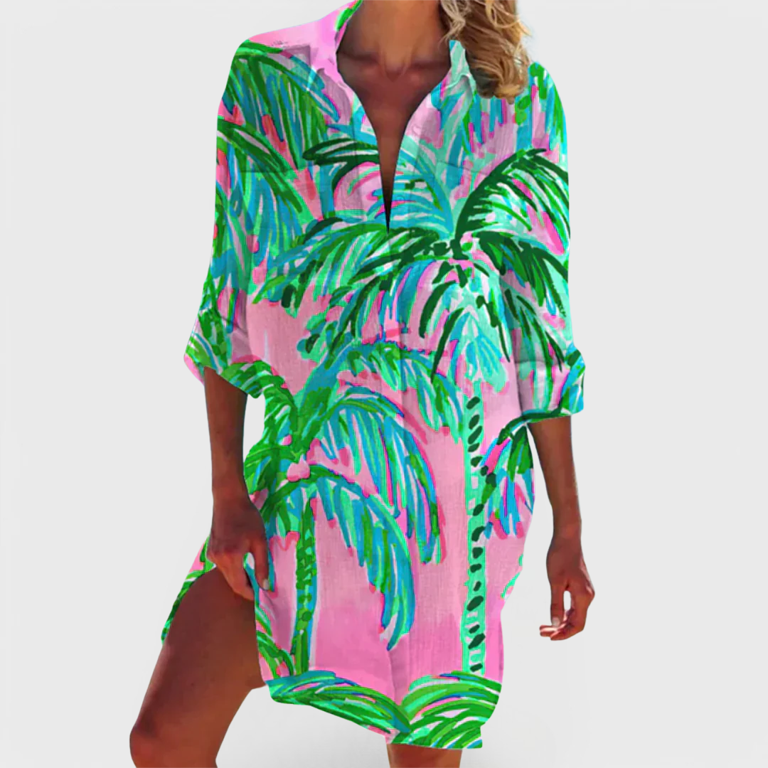 FRIDA | ABITO CAMICIA ESTIVO LEGGERO