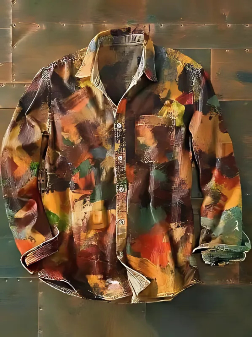 TOMMASO | CAMICIA ELEGANTE CON TASCA PRATICA