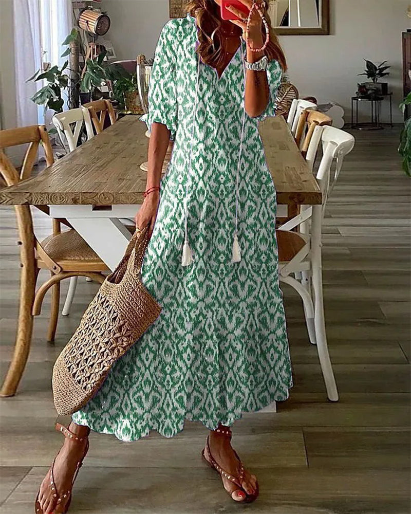 DIANDRA | ABITO BOHO ELEGANTE E VERSATILE
