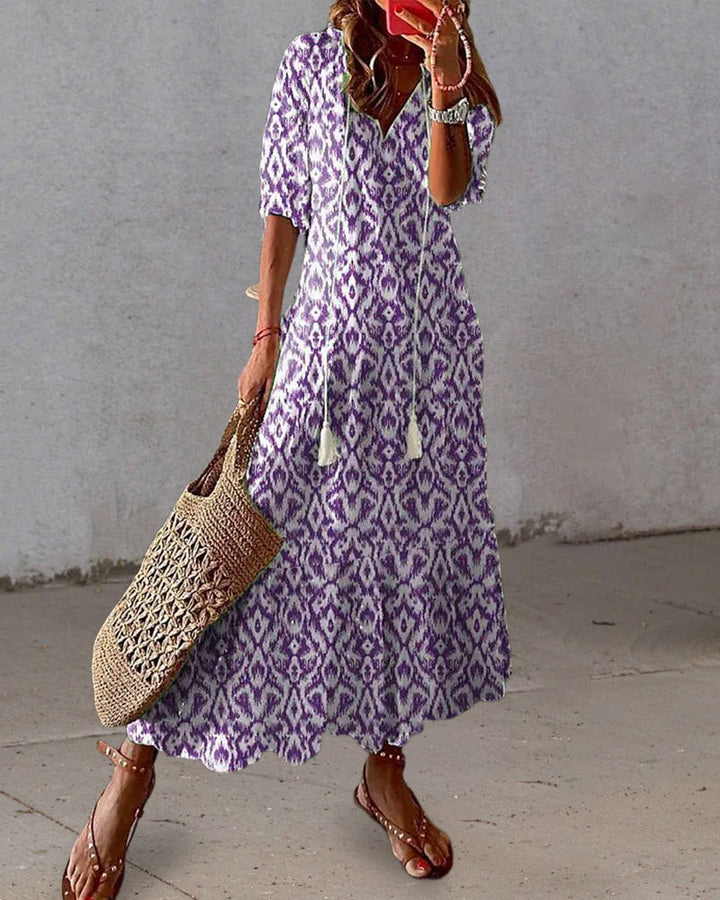 DIANDRA | ABITO BOHO ELEGANTE E VERSATILE