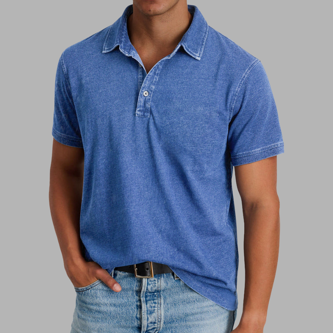 Carmelo | Polo morbido lavato per comfort e stile