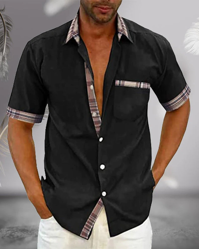 ANTONIO | CAMICIA A MANICHE CORTE DA UOMO