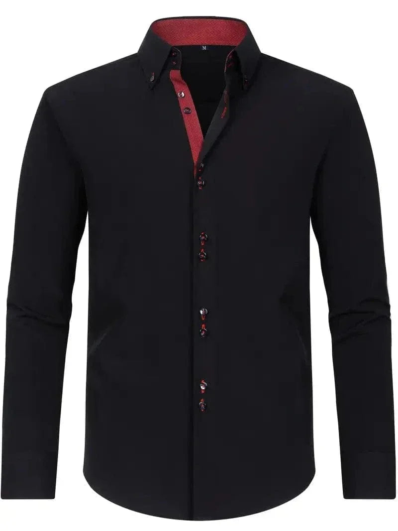 Ferruccio | Camicia in Cotone Bicolore