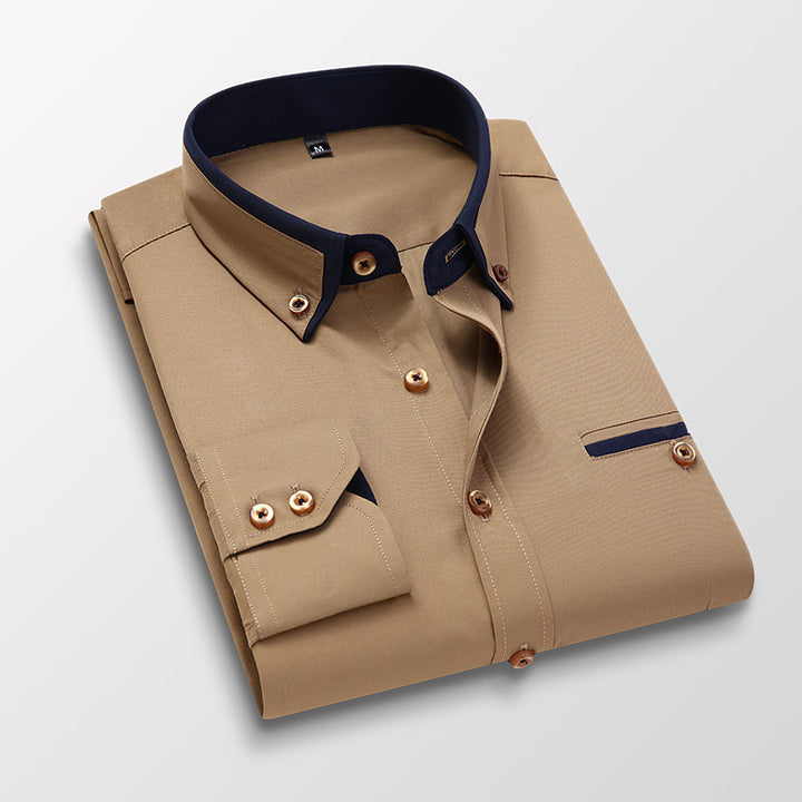 TRAVIS™ | CAMICIA CLASSICA A MANICHE LUNGHE