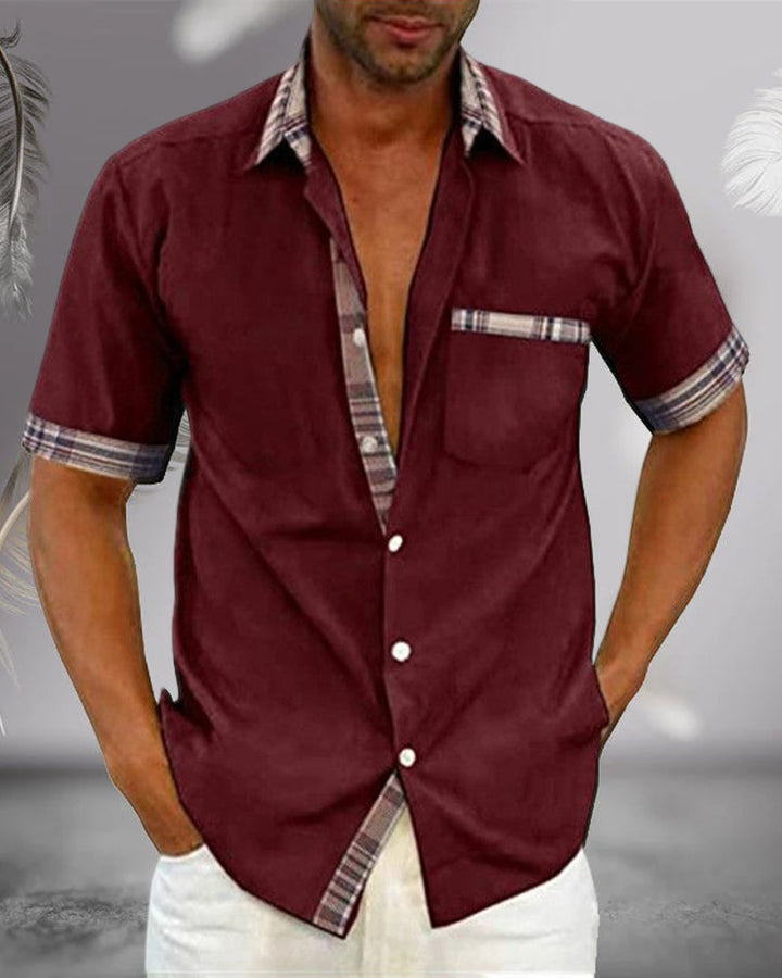 ANTONIO | CAMICIA A MANICHE CORTE DA UOMO