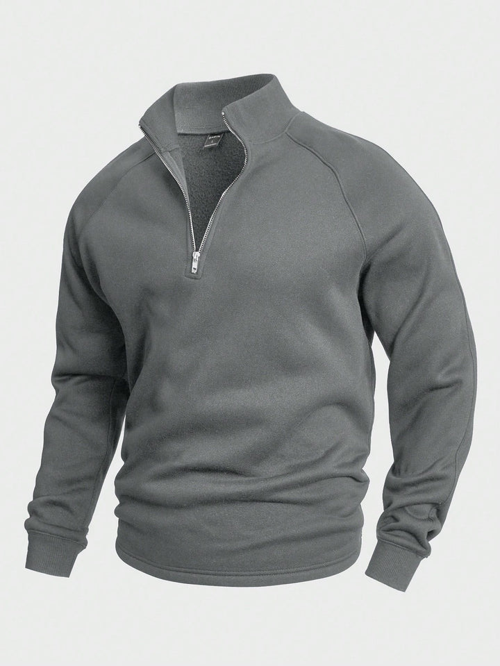 ANTONIO | MAGLIONE QUALITA' PREMIUM CON ZIP COMODA