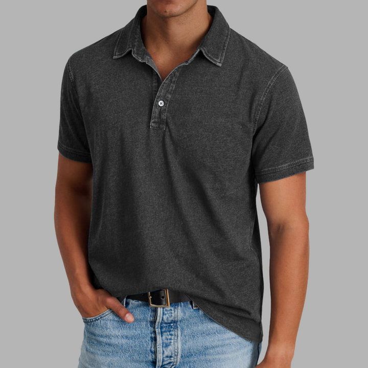 Carmelo | Polo morbido lavato per comfort e stile