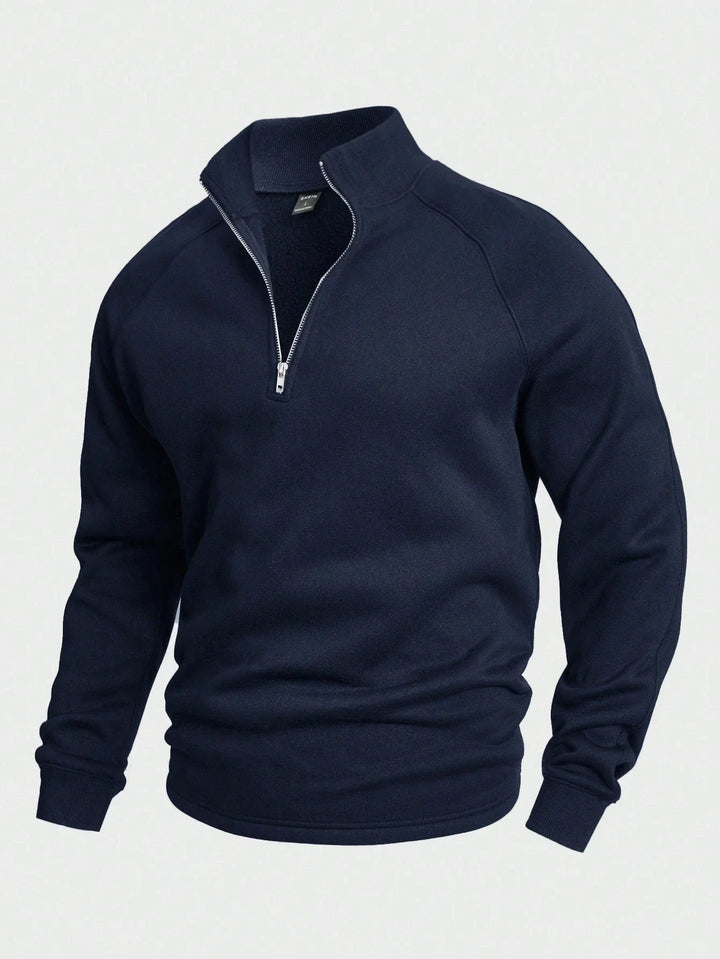 ANTONIO | MAGLIONE QUALITA' PREMIUM CON ZIP COMODA