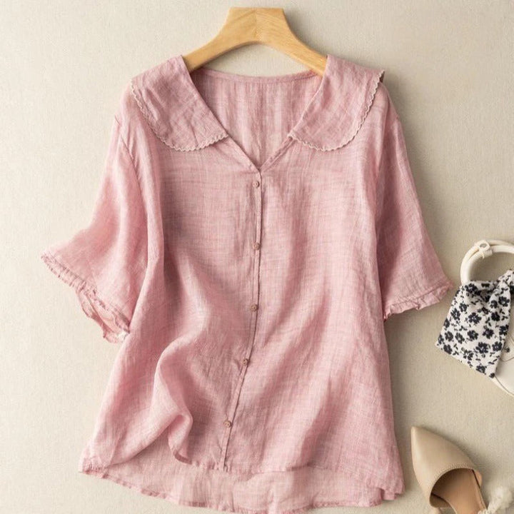 Arisa | Camicia Leggera In Lino Per Donna