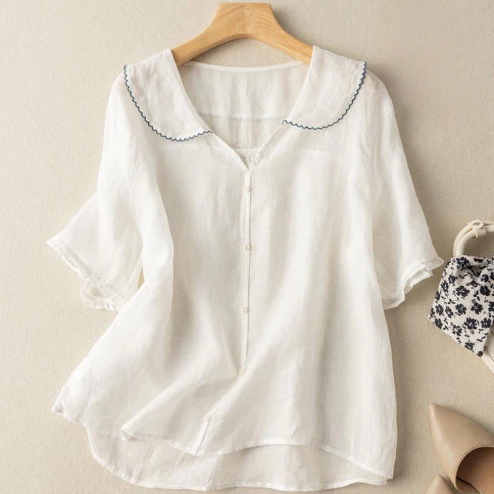 Arisa | Camicia Leggera In Lino Per Donna