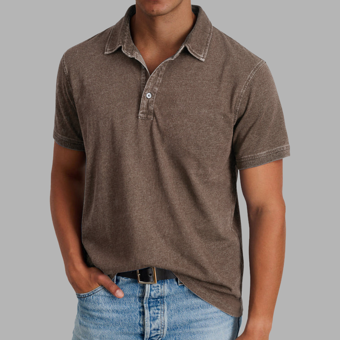 Carmelo | Polo morbido lavato per comfort e stile