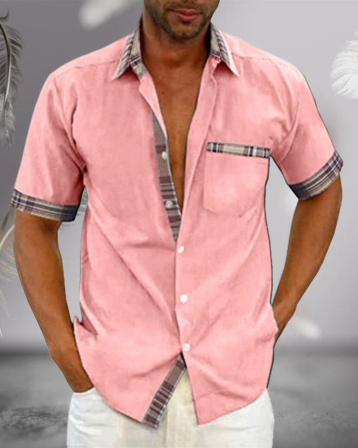 ANTONIO | CAMICIA A MANICHE CORTE DA UOMO