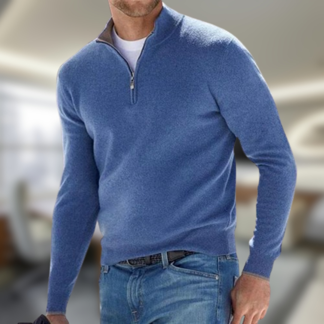 PARIDE™ | Maglione a Collo Alto con Zip