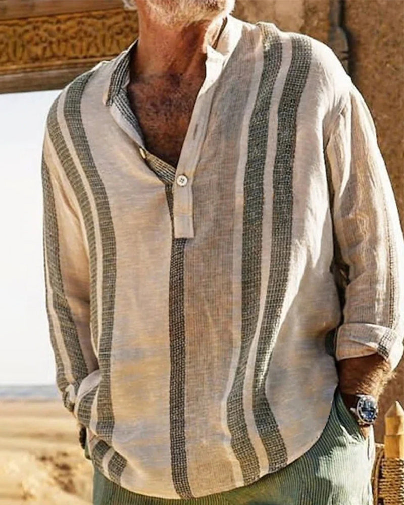 FRANCESCO | CAMICIA DI LINO E COTONO QUALITA' PREMIUM