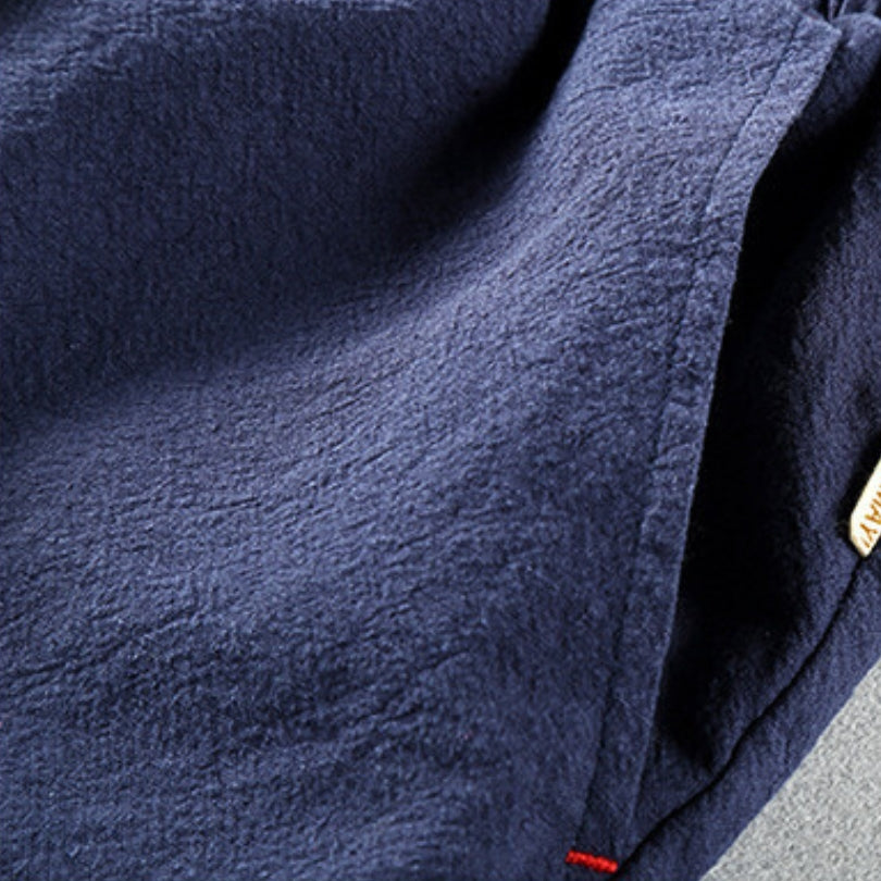 Fabio | Pantaloni Corti in Stile Giapponese da Uomo