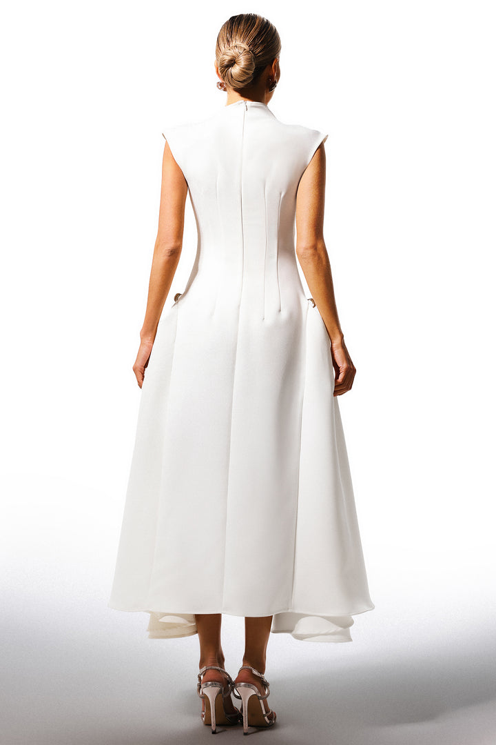 Letizia |  Choker Abito Maxi Senza Maniche