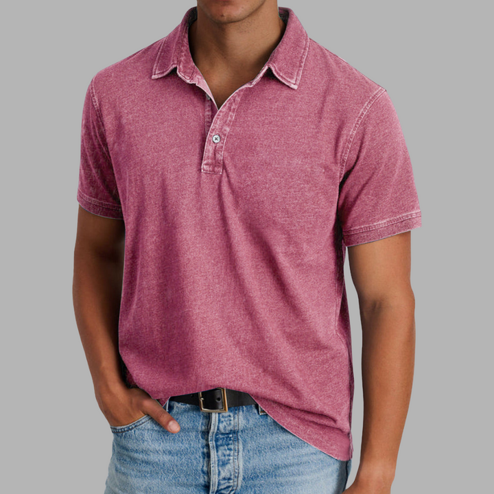 Carmelo | Polo morbido lavato per comfort e stile