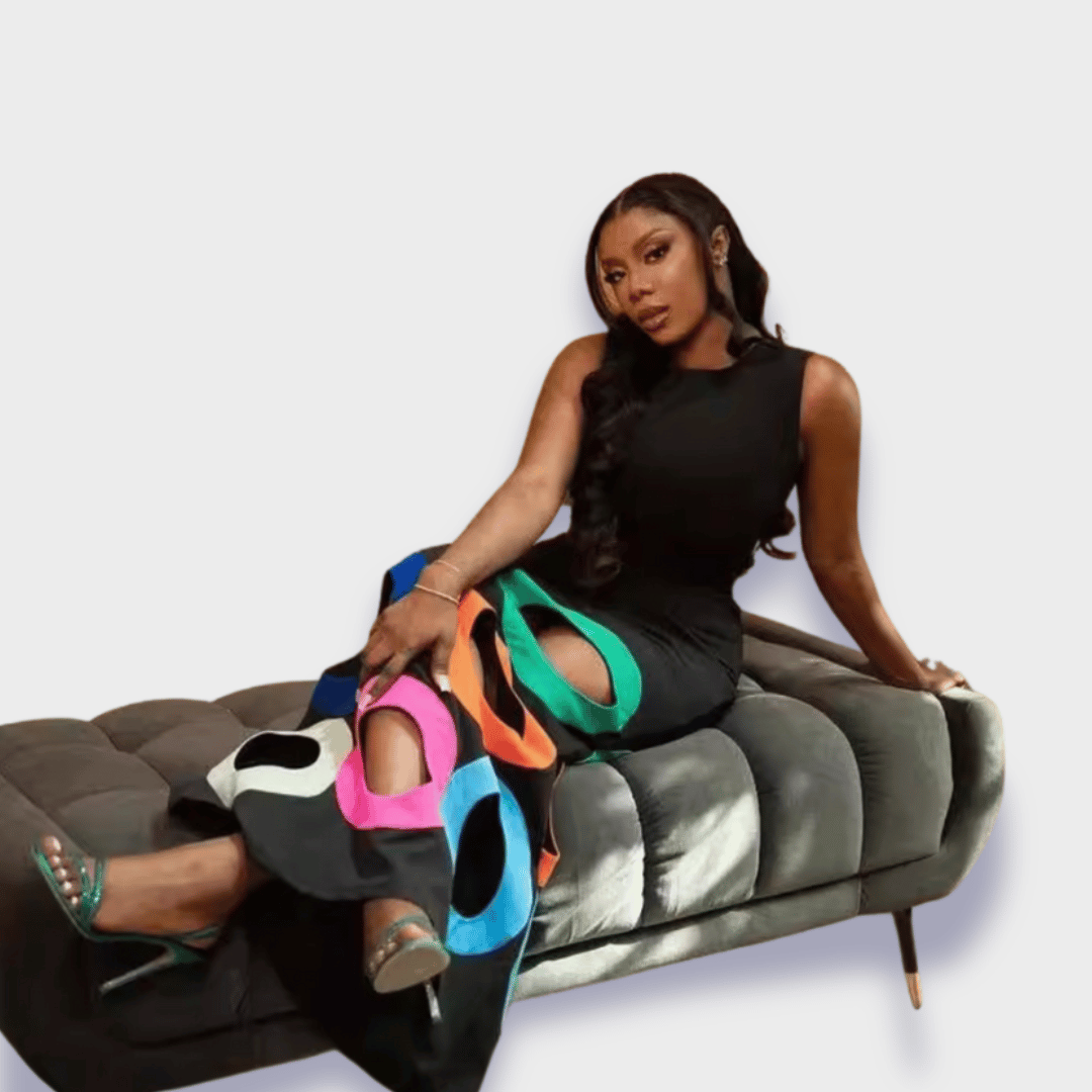 FIORENZA | ABITO ARTISTICO IN TESSUTO PREGIATO FATTO A MANO