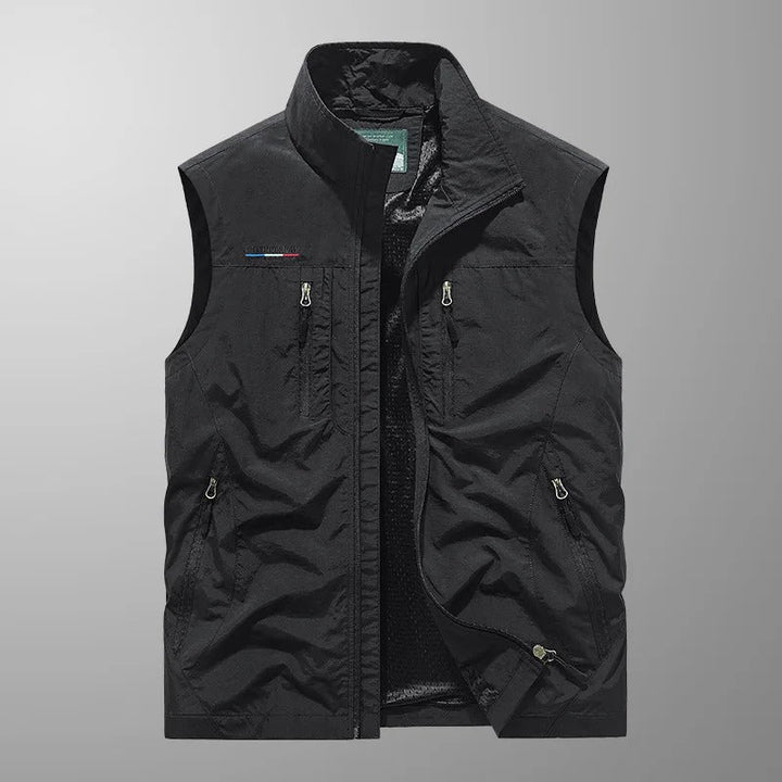 Carlo | Gilet Cargo Traspirante con Diverse Tasche