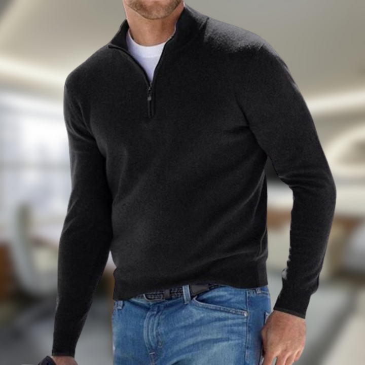 PARIDE™ | Maglione a Collo Alto con Zip