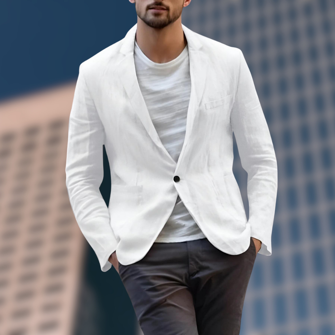 GIANMARCO™ | Giacca Elegante Misto Lino