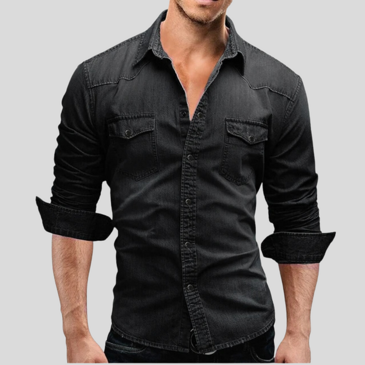 Alex | Camicia in denim moderna