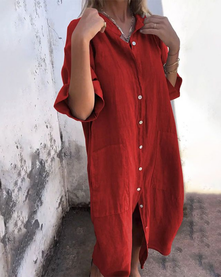 Margherita | Abito Camicia Artigianale