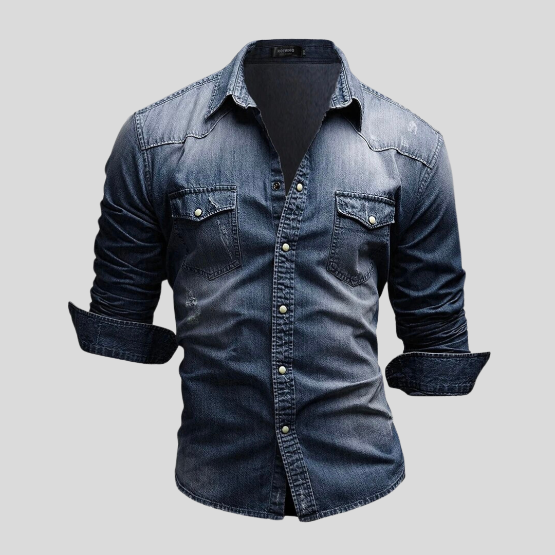 Alex | Camicia in denim moderna