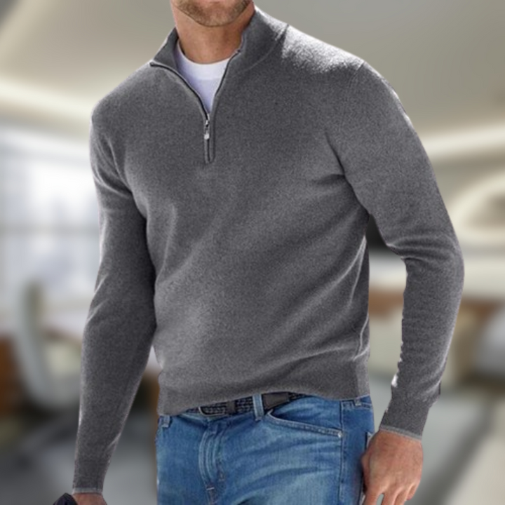 PARIDE™ | Maglione a Collo Alto con Zip