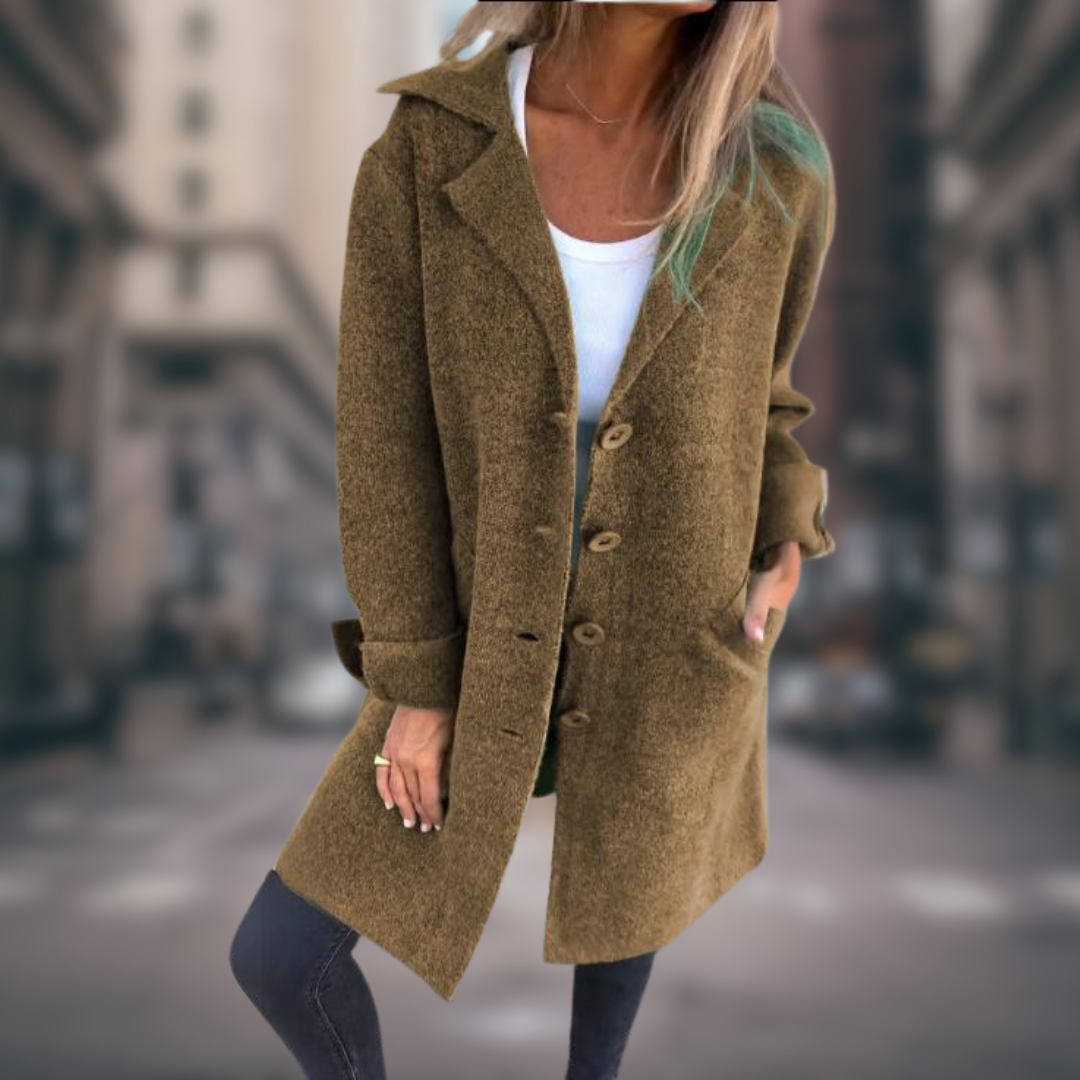 GEMMA™ | CAPPOTTO LUNGO DONNA ARTIGIANALE