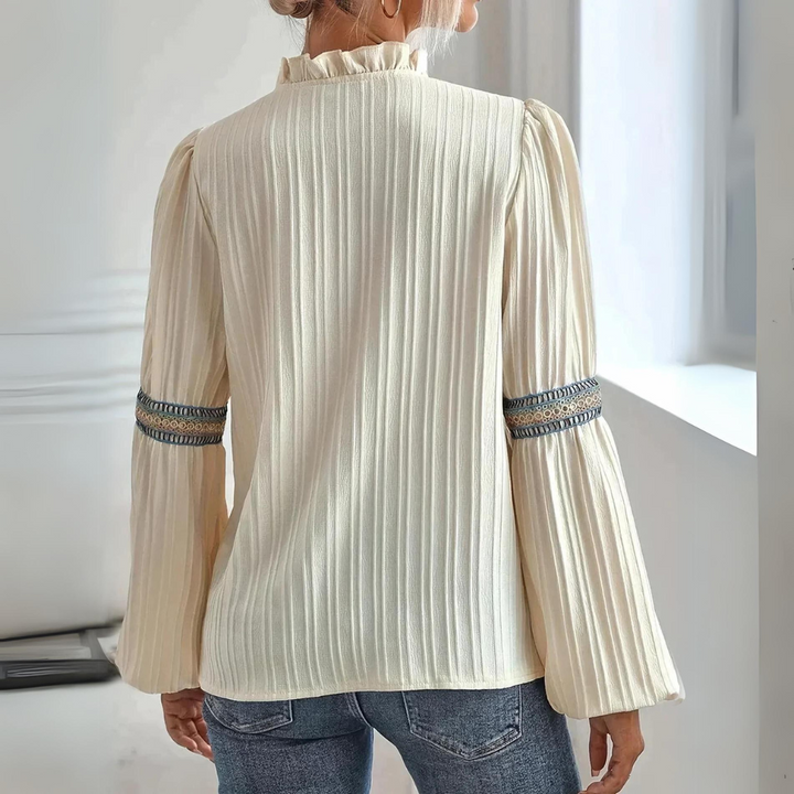 CARLA™ | Blusa in Pizzo Artigianale