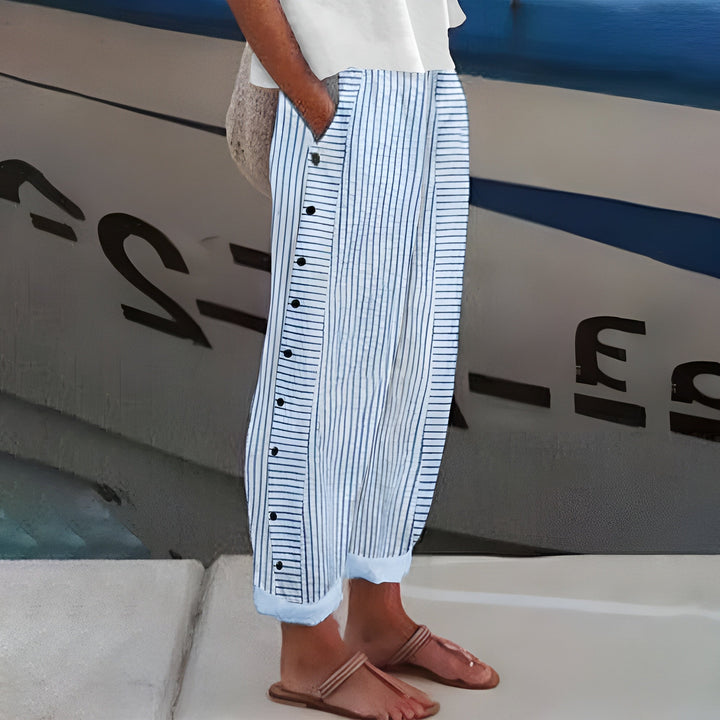 Alessandra | Pantaloni in lino