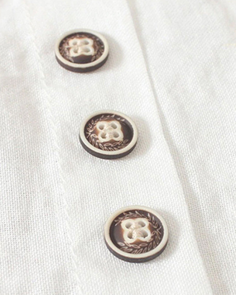 LINDA | BLUSA A MANICHE CORTE DA DONNA