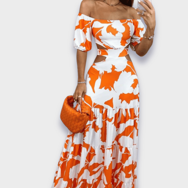 ADORATA | ABITO ADERENTE ALLA FIGURA IN TESSUTO PREGIATO