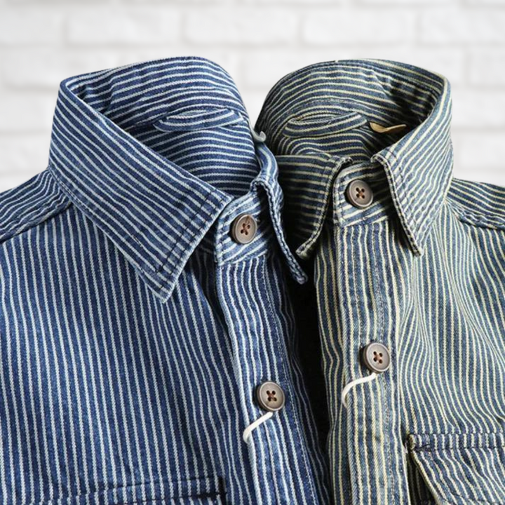 TEODORO™ | CAMICIA IN DENIM VINTAGE UOMO