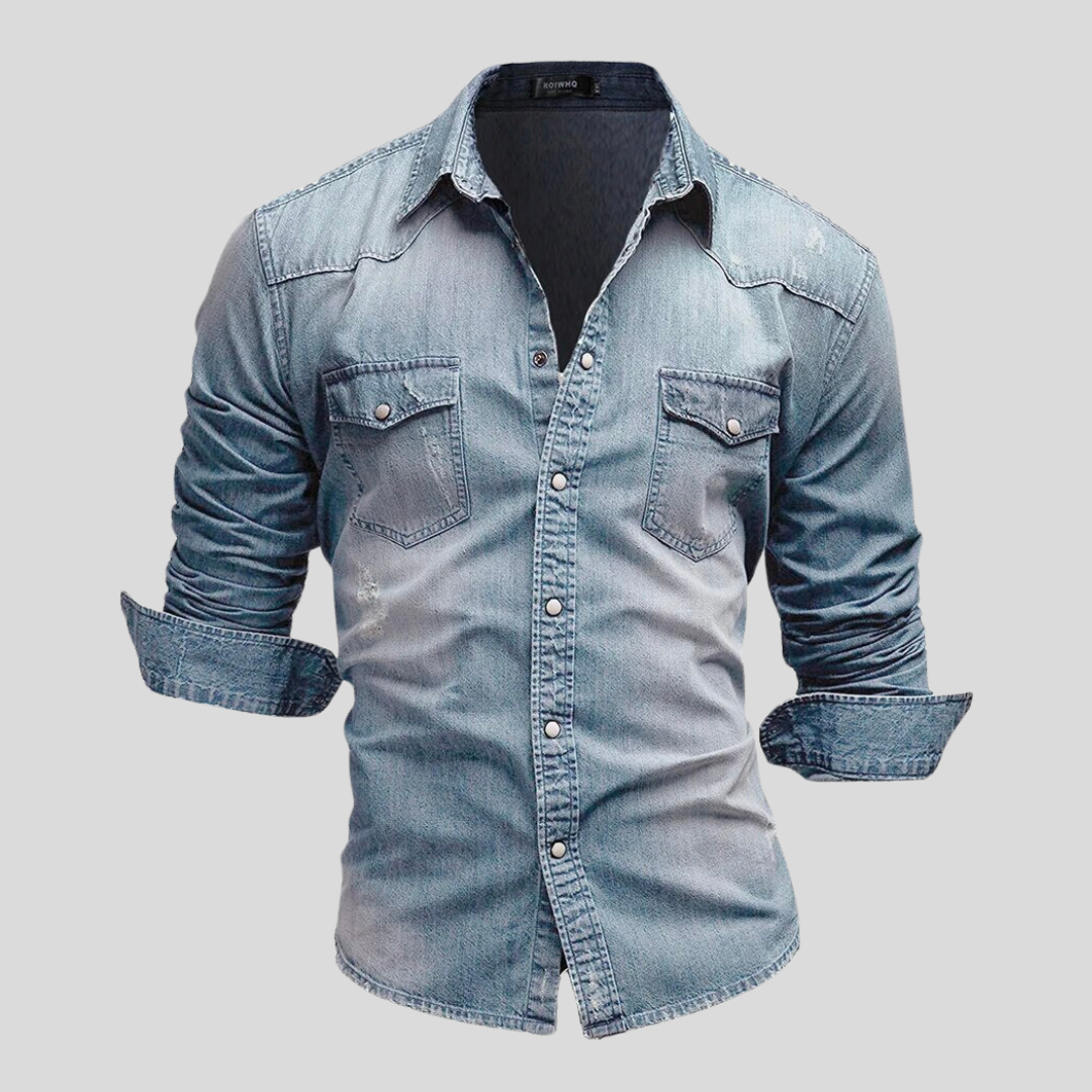 Alex | Camicia in denim moderna