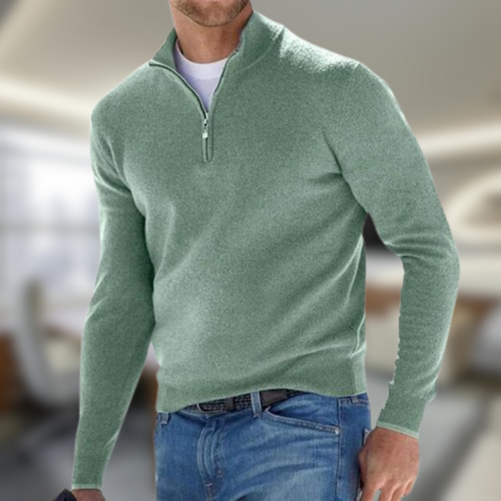 PARIDE™ | Maglione a Collo Alto con Zip