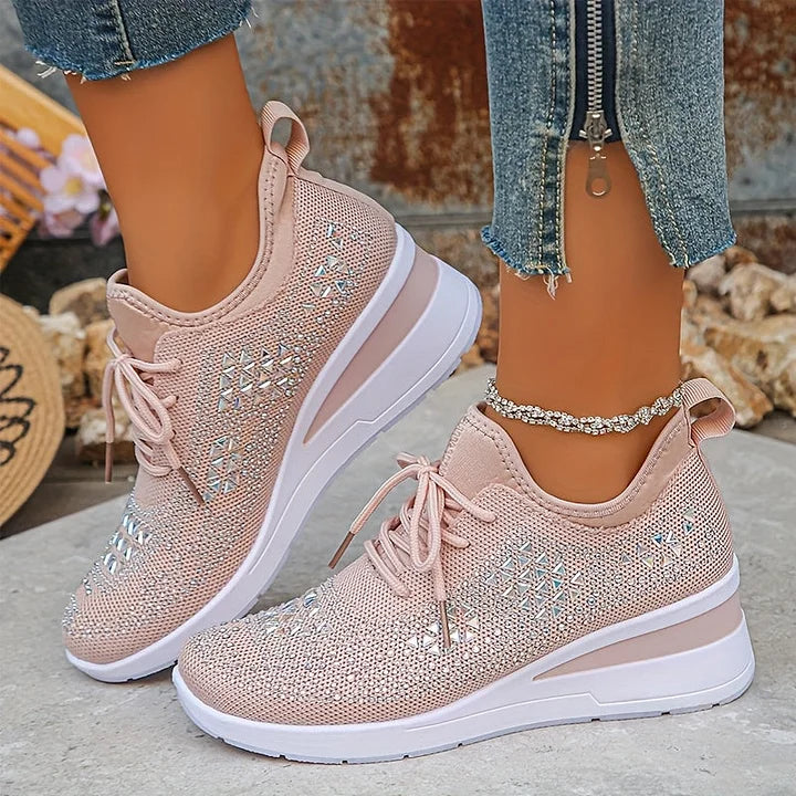 Tatiana | Scarpe ortopediche con strass scintillanti
