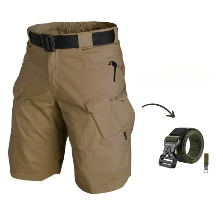 Damiano | Pantaloni Cargo con 7 Tasche e Cintura Inclusa