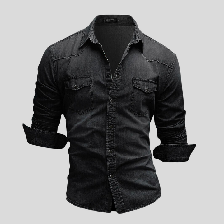 Alex | Camicia in denim moderna
