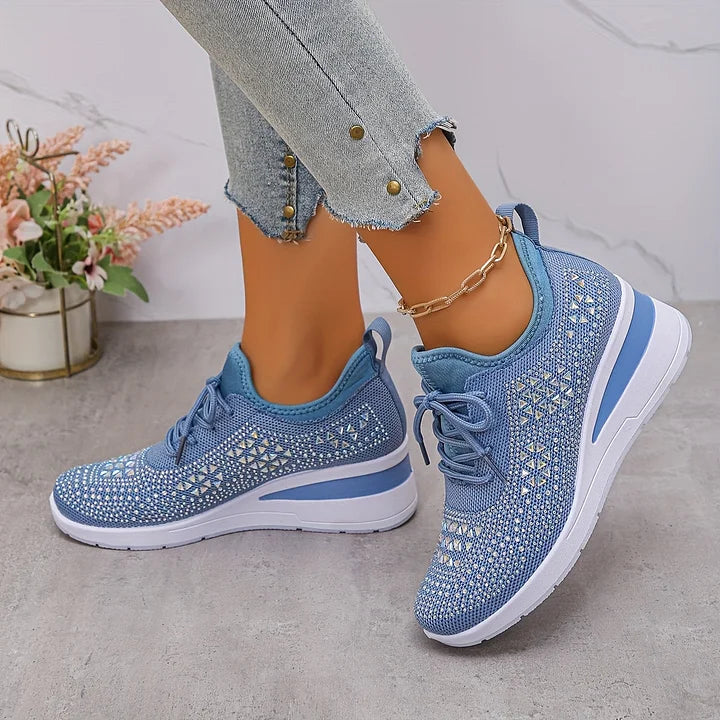 Tatiana | Scarpe ortopediche con strass scintillanti