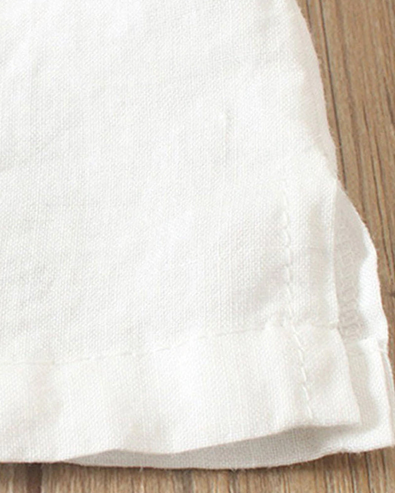 LINDA | BLUSA A MANICHE CORTE DA DONNA