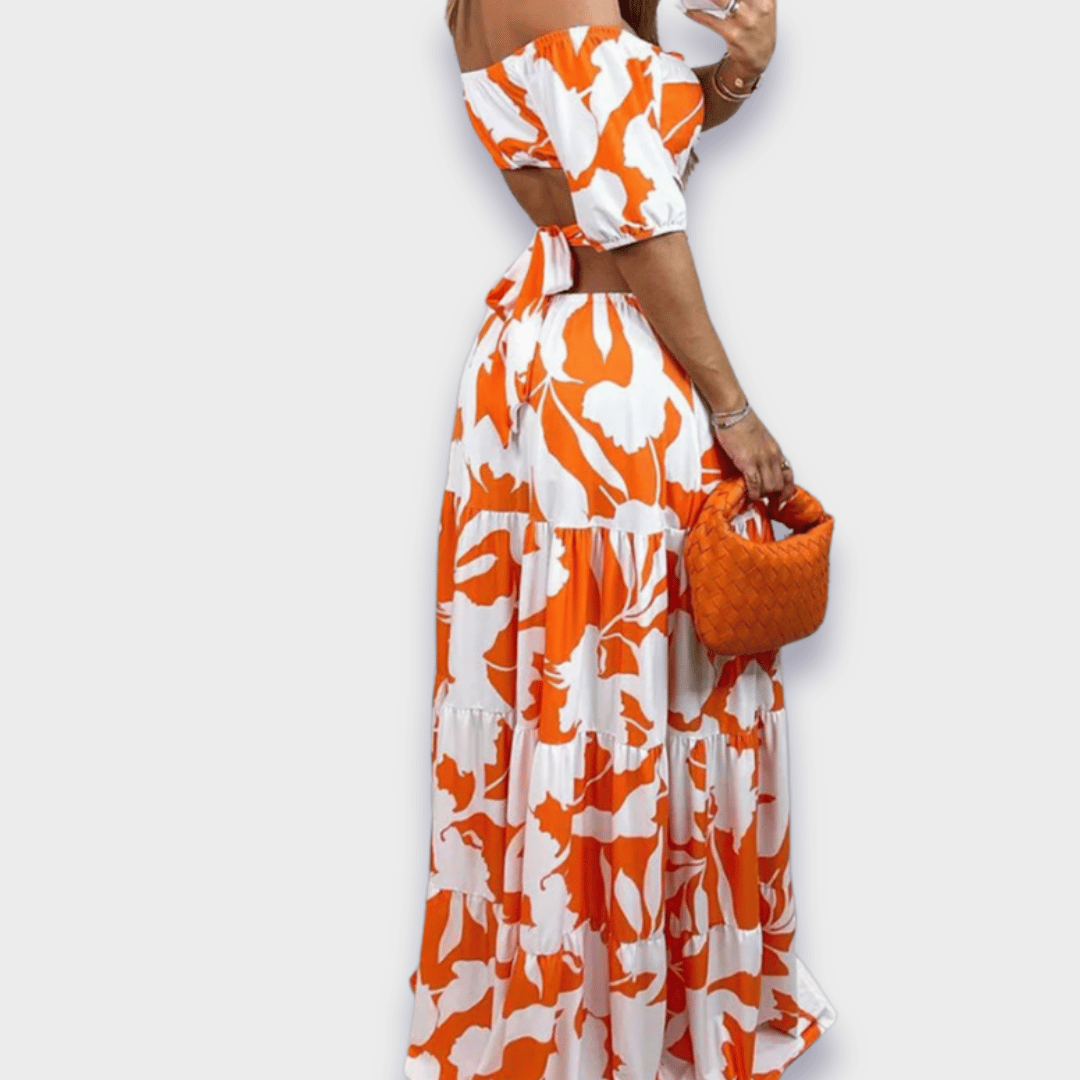 ADORATA | ABITO ADERENTE ALLA FIGURA IN TESSUTO PREGIATO