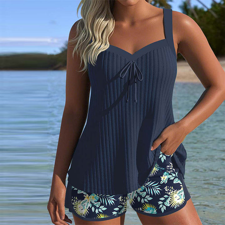 Eva | Ensemble Tankini a motivi floreali