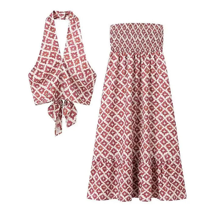 Marcella | Abito Midi Donna Chic con Spalle Scoperte